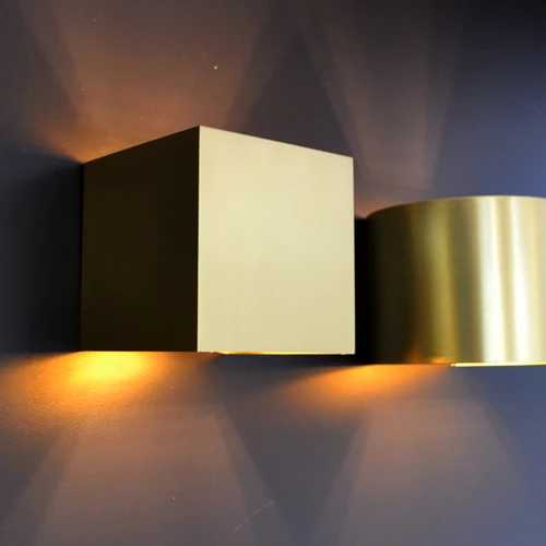 Lucide XIO - Wandlamp - LED Dimb. - G9 - 1x3,5W 2700K - Verstelbare stralingshoek - Mat Goud / Messing - sfeer 1